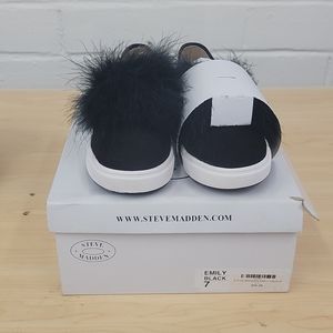 Steve Madden Emily Black Shoes